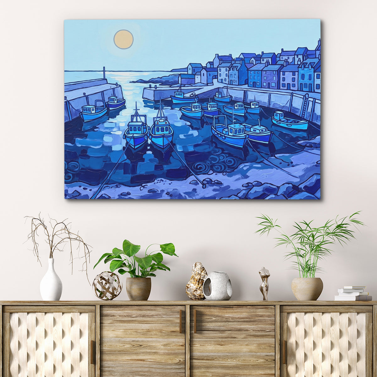 Blue Boats Harbor — Blue Boats Harbor Beach Cabinet 22