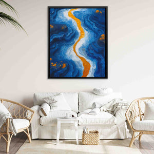 Blue Canyon - Luxury Wall Art