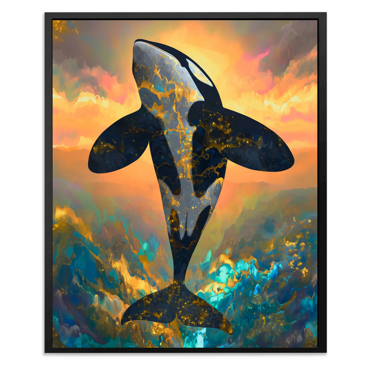 Blue Dolphin Celestial — Blue Dolphin Celestial Front Facing Portrait2 154