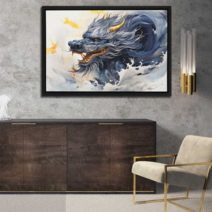 Blue Dragon - Luxury Wall Art