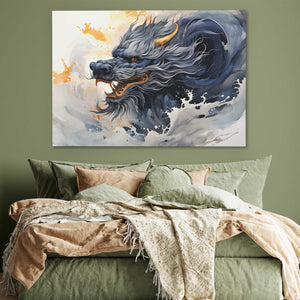 Blue Dragon - Luxury Wall Art