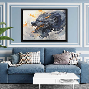 Blue Dragon - Luxury Wall Art