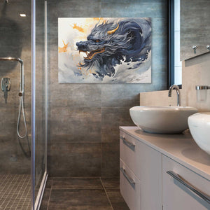 Blue Dragon - Luxury Wall Art