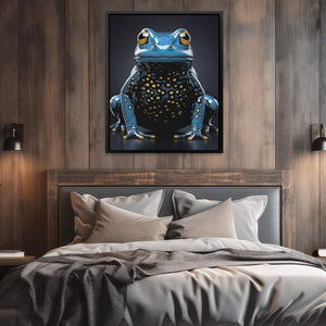 Blue Frog - Luxury Wall Art