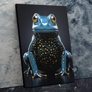 Blue Frog - Luxury Wall Art