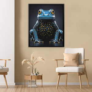 Blue Frog - Luxury Wall Art