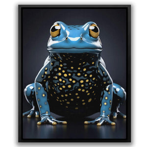 Blue Frog - Luxury Wall Art