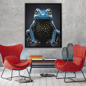 Blue Frog - Luxury Wall Art