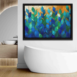 Blue Garden - Luxury Wall Art