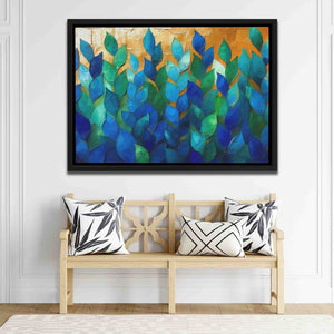 Blue Garden - Luxury Wall Art