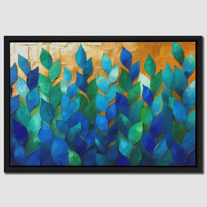 Blue Garden - Luxury Wall Art