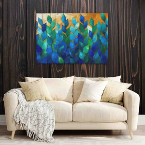 Blue Garden - Luxury Wall Art