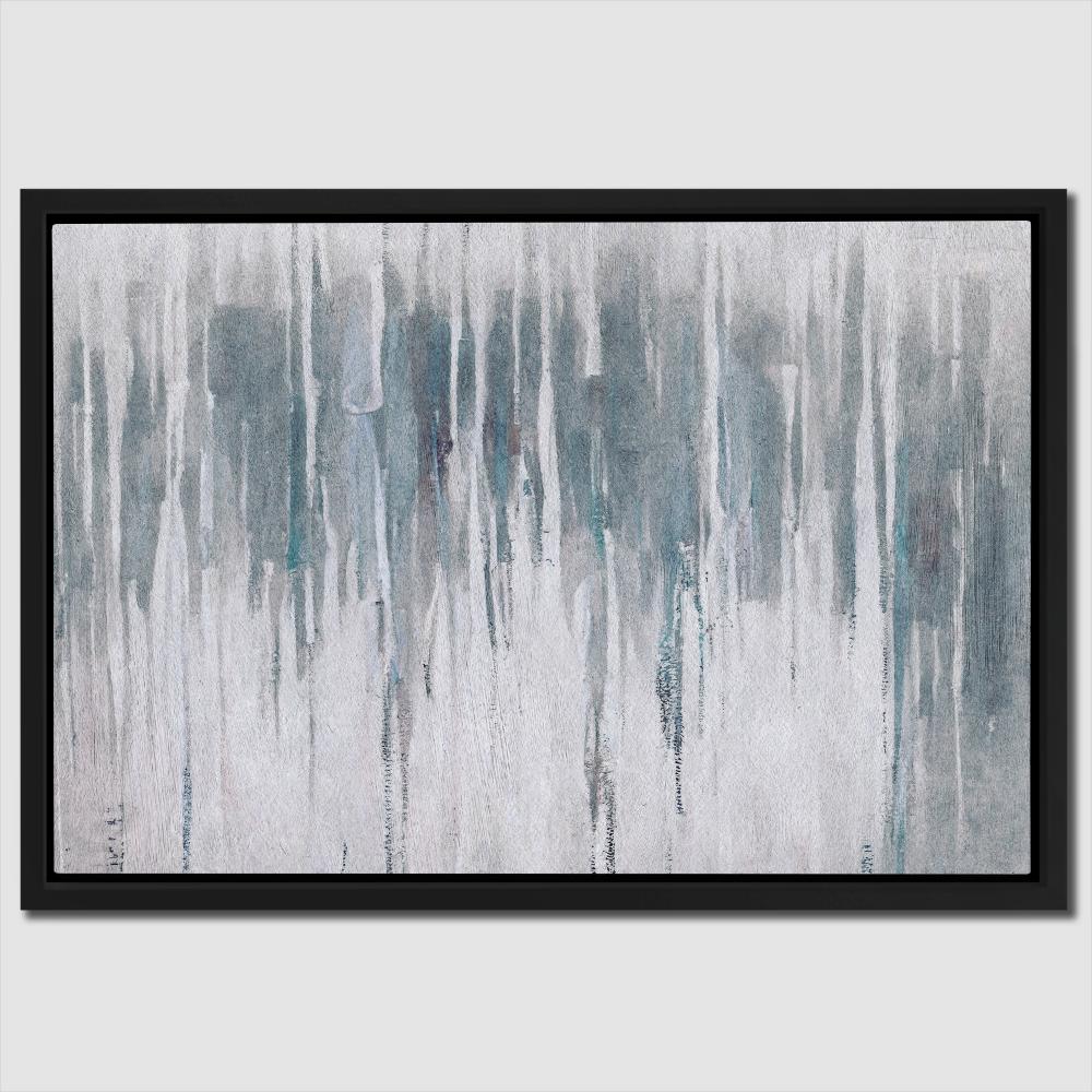Blue Grey Wall - Luxury Wall Art