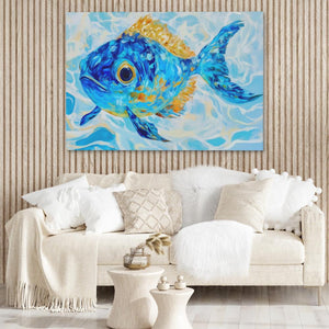 Blue Guppy - Luxury Wall Art