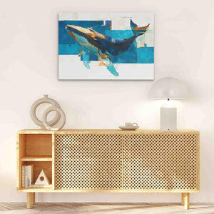 Blue Humpback Whale - Luxury Wall Art