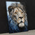 Blue Lion - Luxury Wall Art