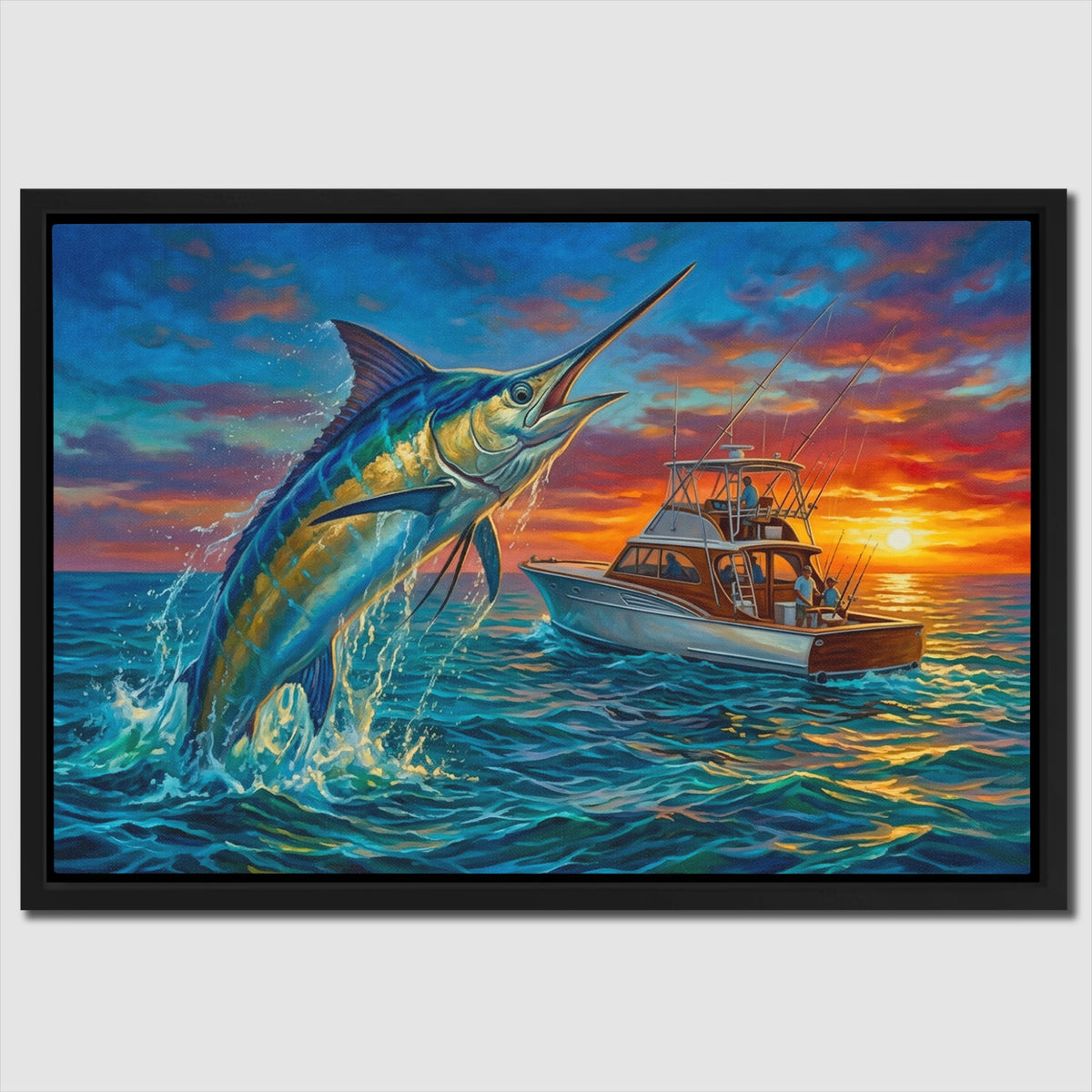 Blue Marlin Sunset — Blue Marlin Sunset Close Up Landscape 55