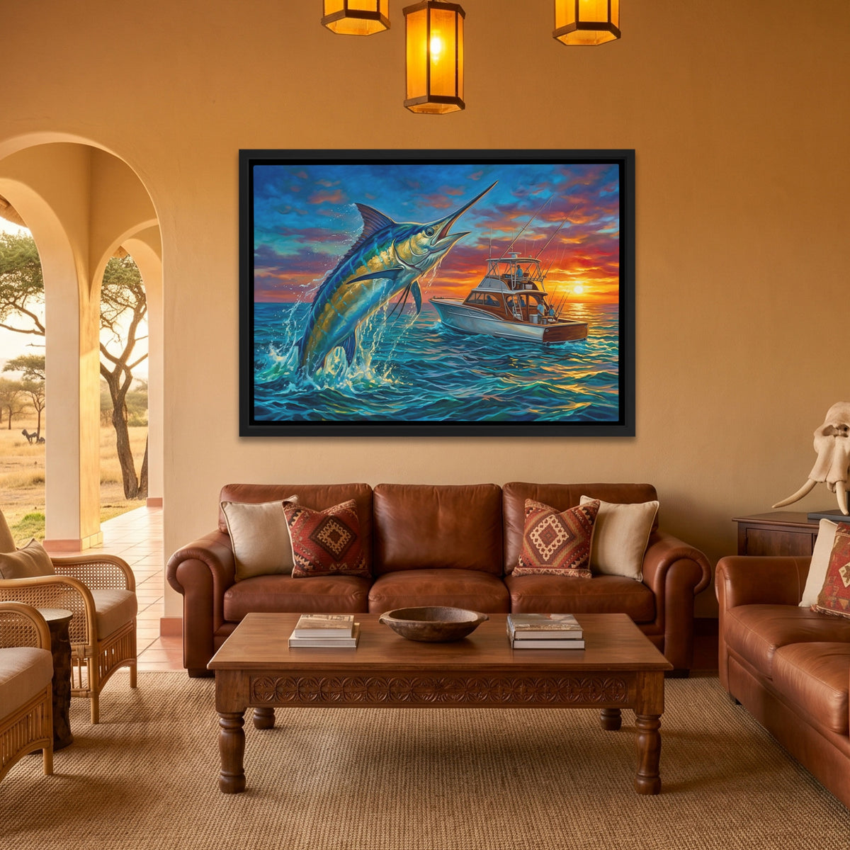 Blue Marlin Sunset — Blue Marlin Sunset Safari House Land 151