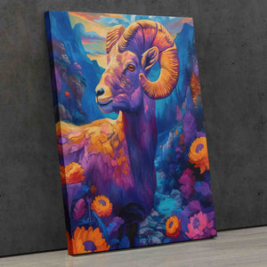 Blue Mountain Ram - Luxury Wall Art