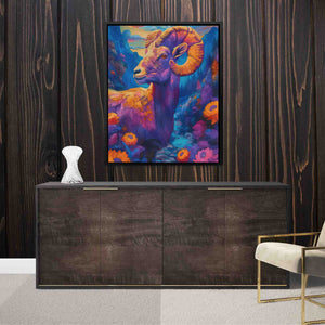 Blue Mountain Ram - Luxury Wall Art