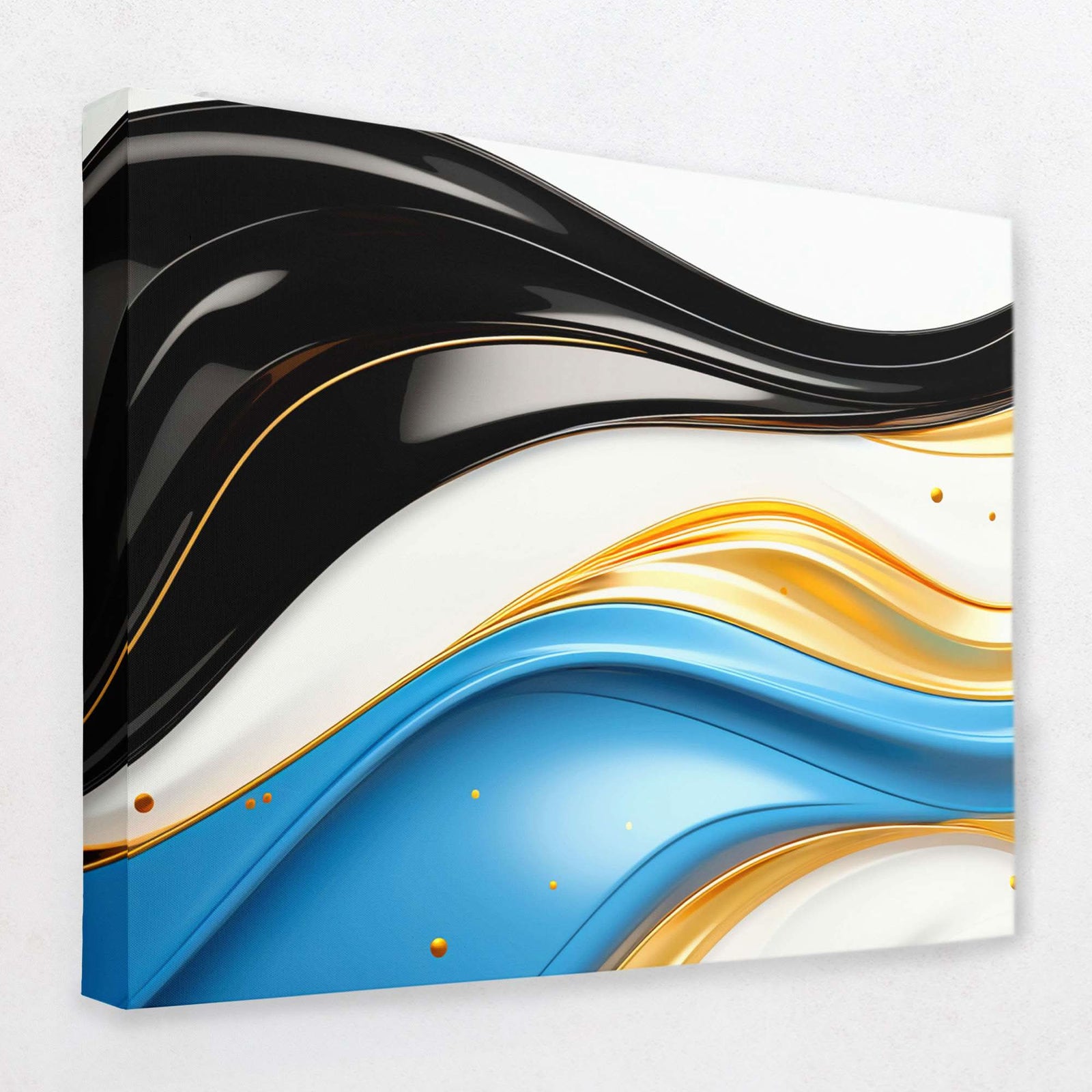 Blue Serenity - Horizontal Canvas Wall Art