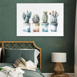 Blue Shades cactus - Luxury Wall Art