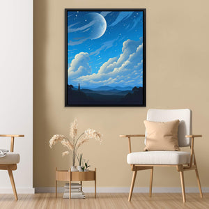 Blue Skies - Luxury Wall Art