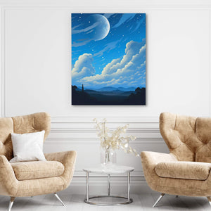 Blue Skies - Luxury Wall Art