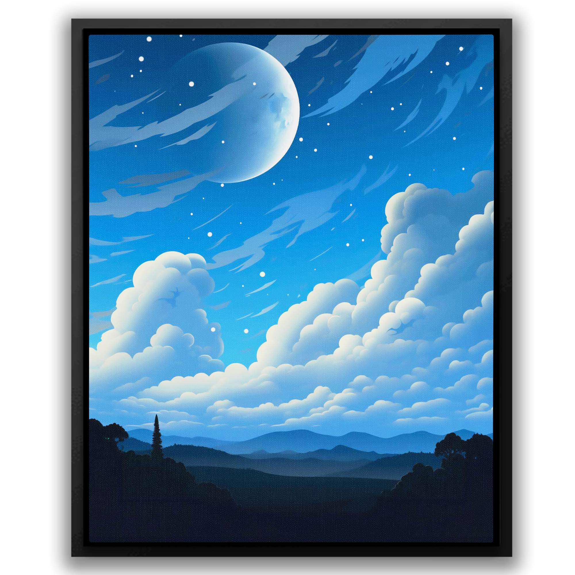 Blue Skies - Luxury Wall Art