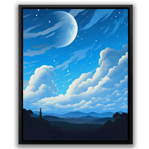 Blue Skies - Luxury Wall Art