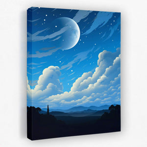 Blue Skies - Luxury Wall Art