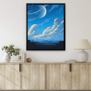 Blue Skies - Luxury Wall Art