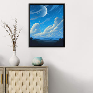 Blue Skies - Luxury Wall Art