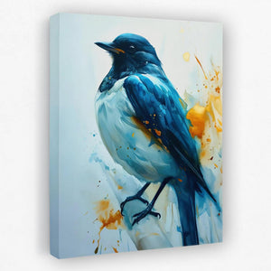 Blue Sparrow - Luxury Wall Art