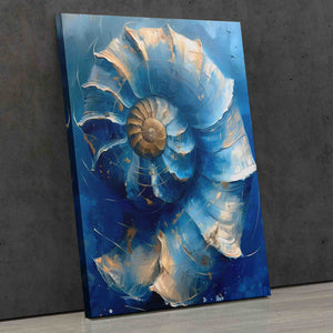 Blue Spiral - Luxury Wall Art