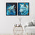 Blue Spirit Wolves - Luxury Wall Art