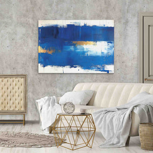 Blue Stroke - Luxury Wall Art