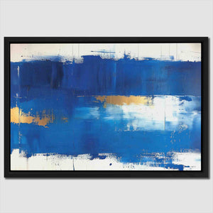 Blue Stroke - Luxury Wall Art