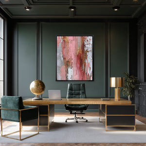Blushing Tempest - Luxury Wall Art