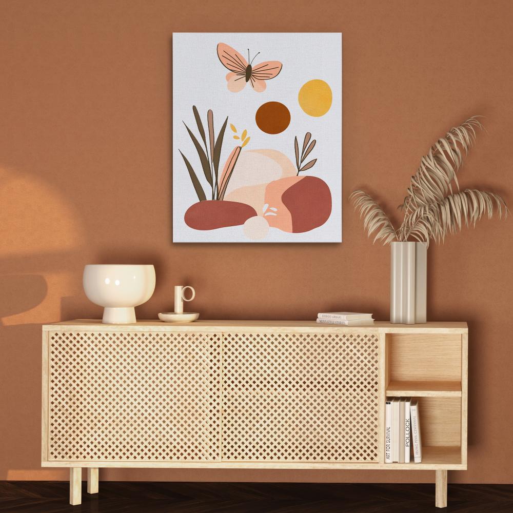 Boho Butterfly Art - Luxury Wall Art