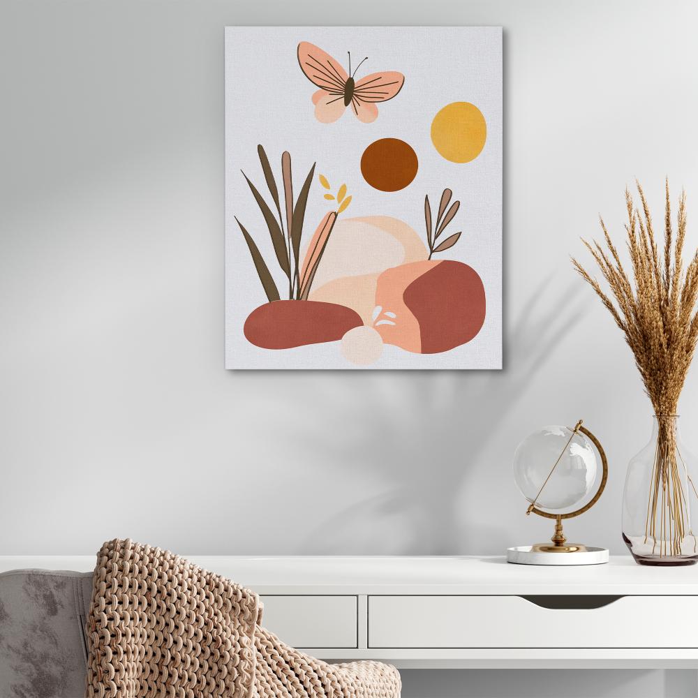 Boho Butterfly Art - Luxury Wall Art