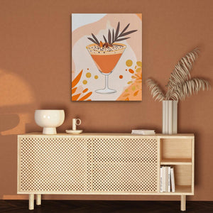 Boho Drink Art - Luxury Wall Art