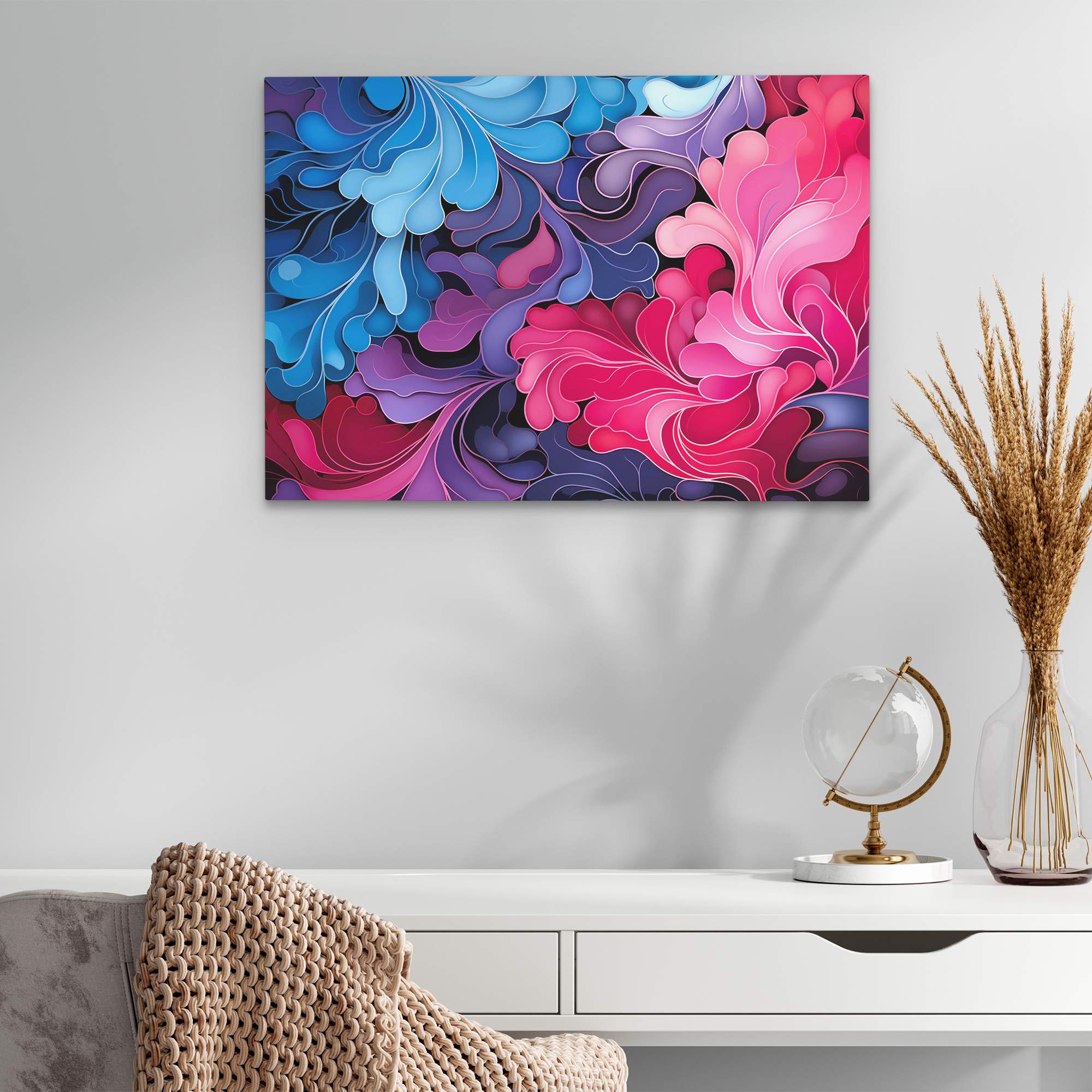 Bold Blush - Luxury Wall Art