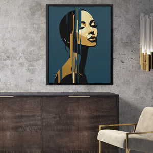 Bold Feminine Beauty - Luxury Wall Art