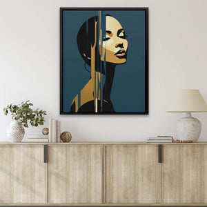 Bold Feminine Beauty - Luxury Wall Art