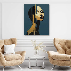 Bold Feminine Beauty - Luxury Wall Art