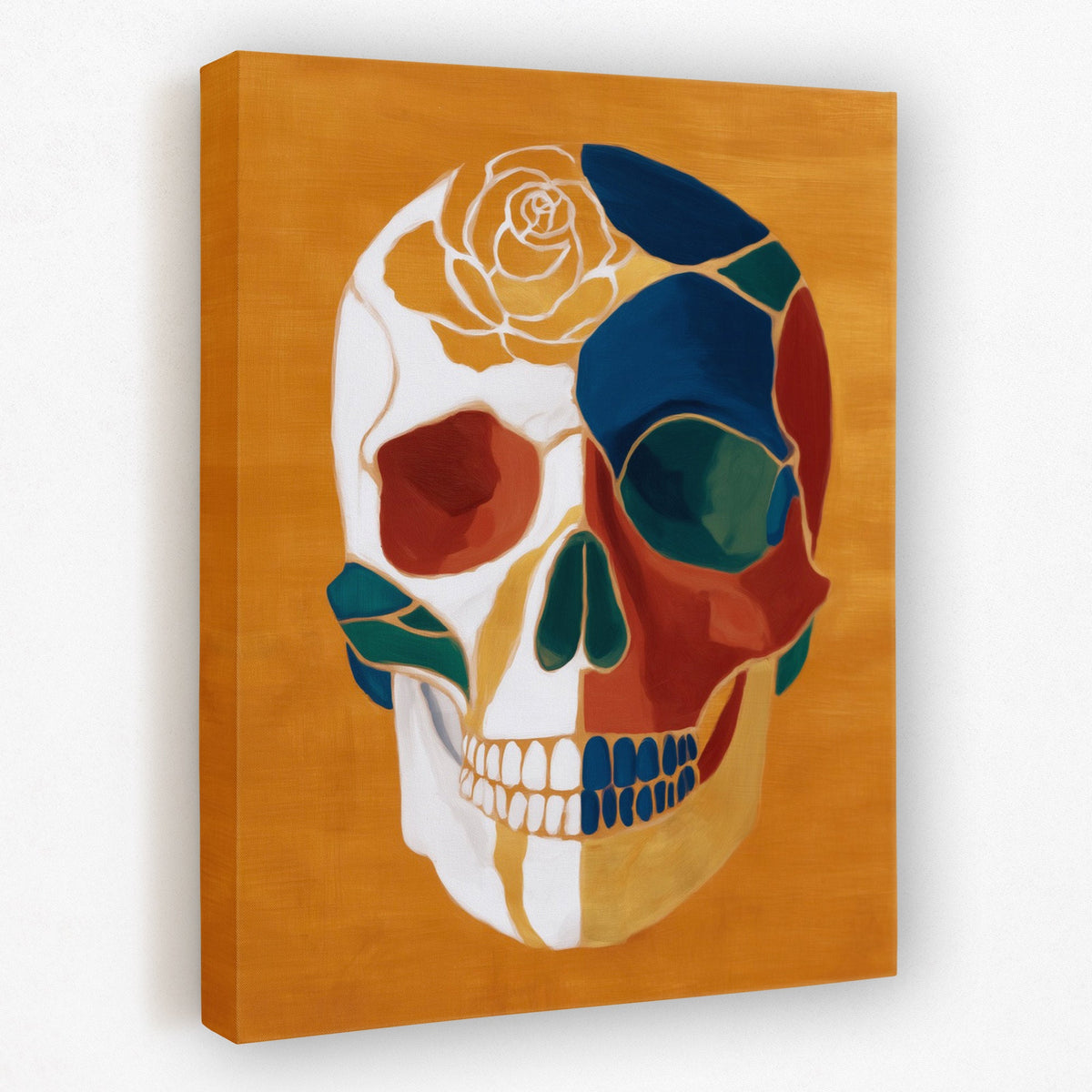 Bone Rose Celebration - Luxury Wall Art