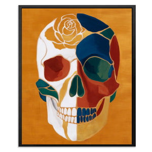 Bone Rose Celebration - Luxury Wall Art