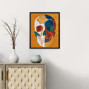 Bone Rose Celebration - Luxury Wall Art