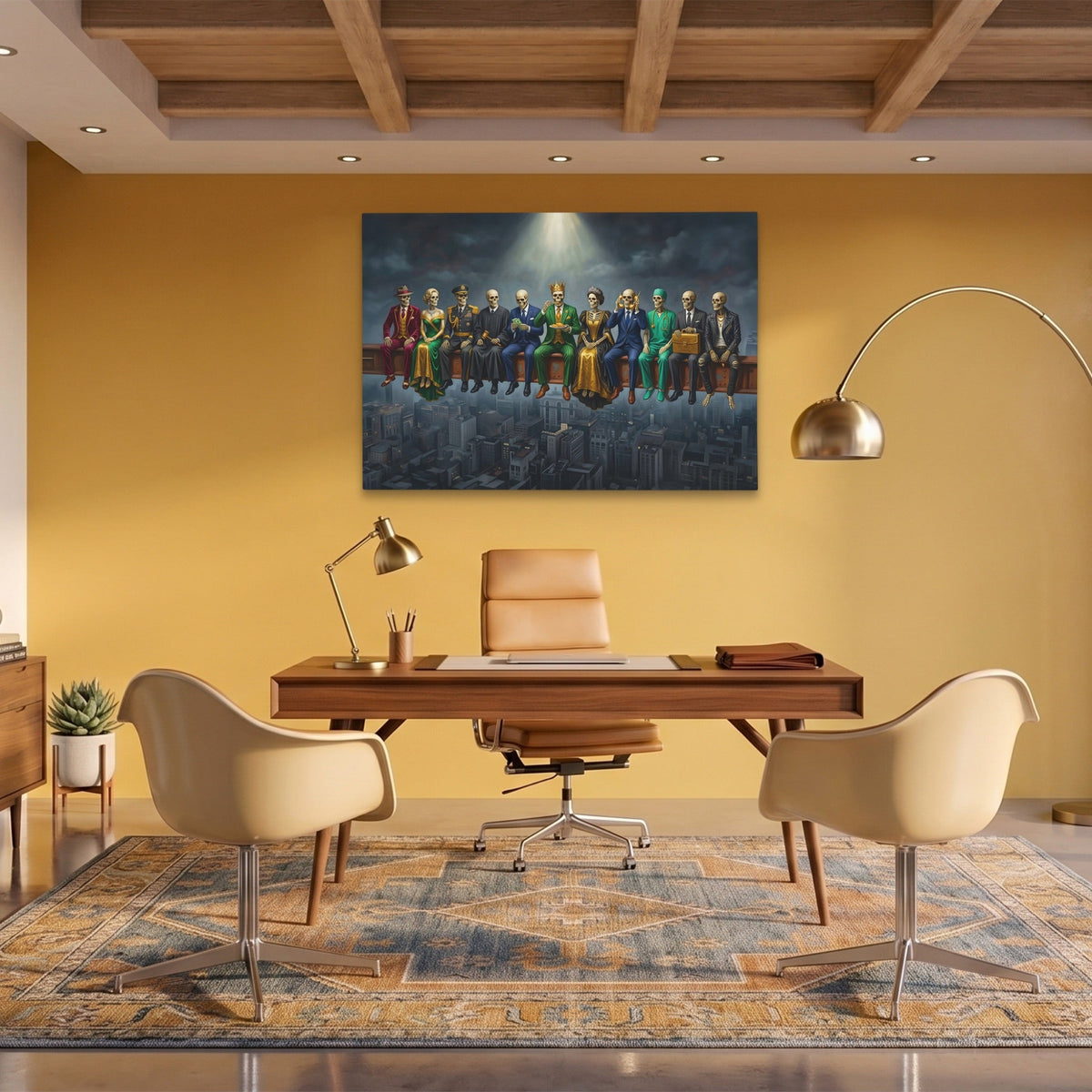 Bones Metropolitan Throne - Luxury Wall Art